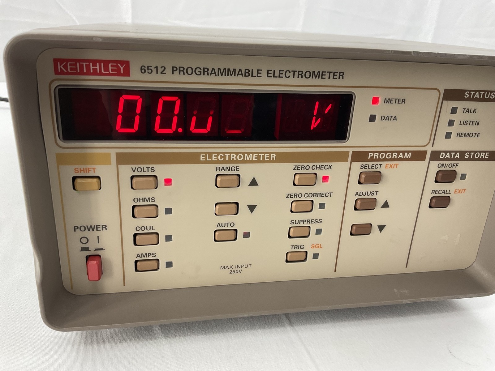 Keithley 6512 Programmable Electrometer Ultra-Low Current Voltage GPIB Lab Test