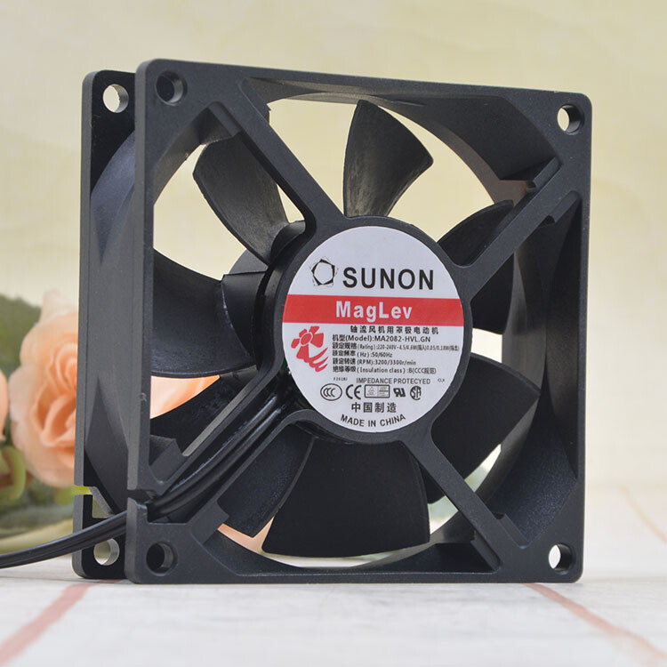 1pcs SUNON MA2082-HVL.GN 8025 220V 4.6W 8CM AC Fan Axial Fan