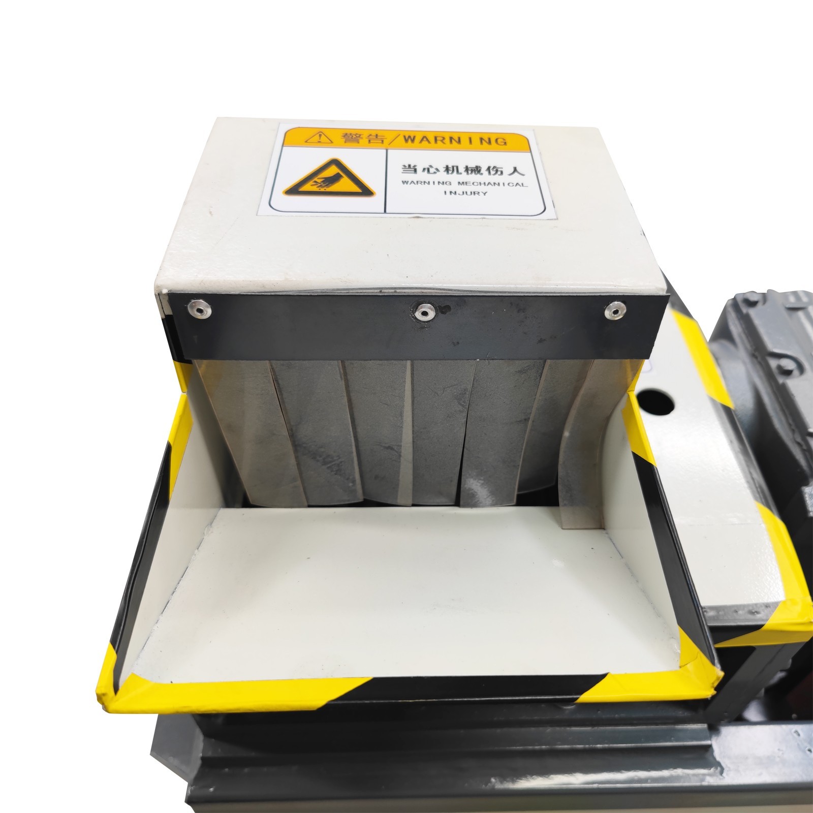 220V 1ph Biaxial Industrial Shredder Metal Wire Plastic Rubber Crushing Machine