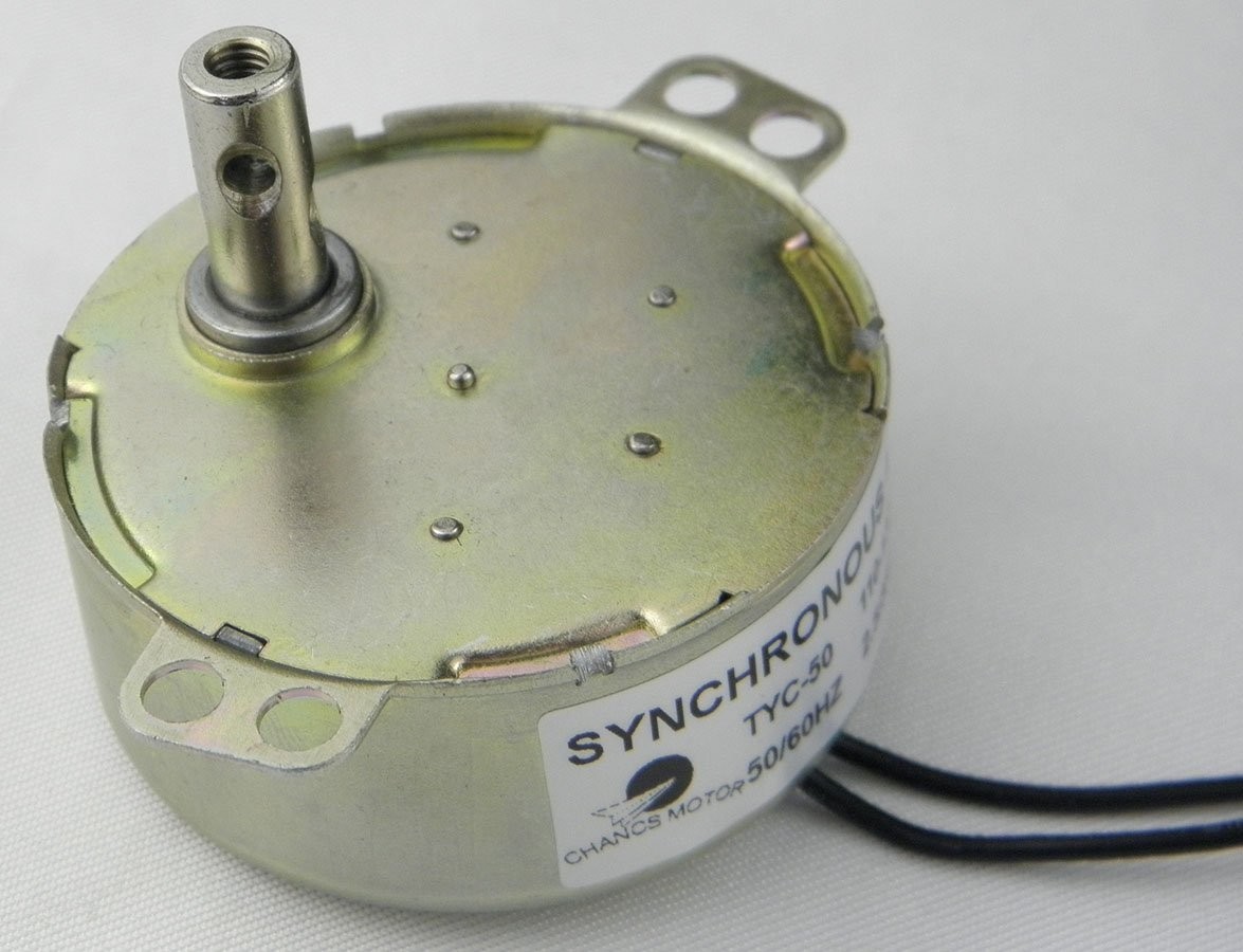 Low Noise AC 110V Synchronous Gear Motor 2.5/3RPM for Versatile Applications