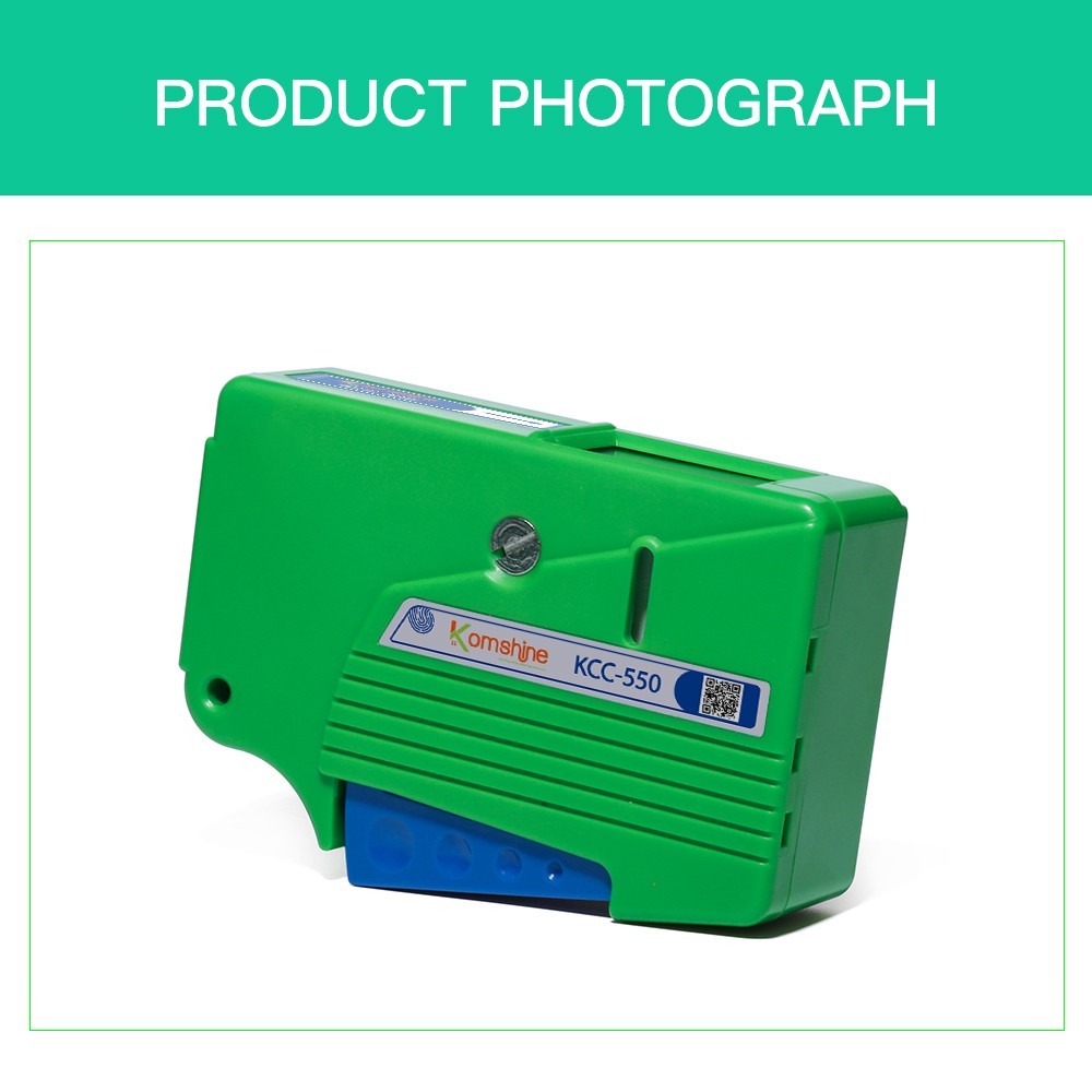 KCC-550 Fiber Cleaner SC ST And FC Connectors Fiber Optic Cleaning Cassett Tools