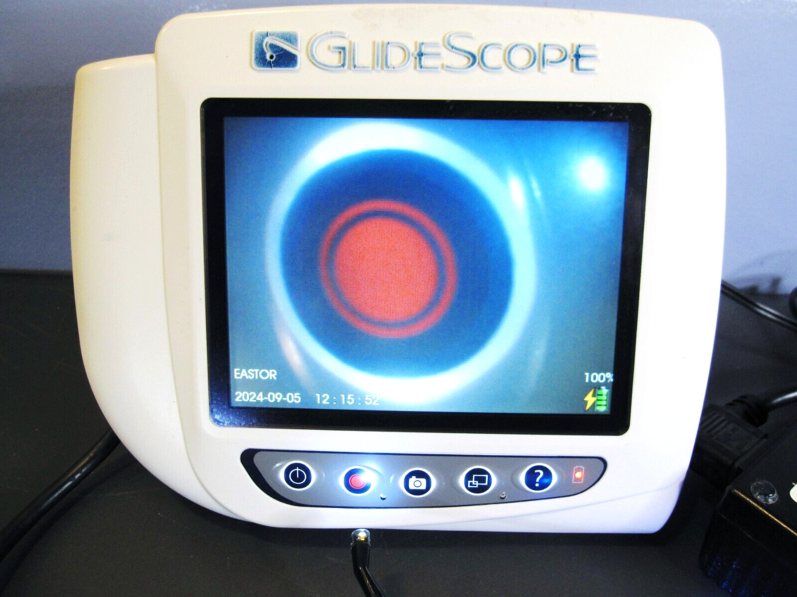 Verathon AVL Titanium GlideScope Video Laryngoscope Monitor w/ 1-2 Baton TESTED