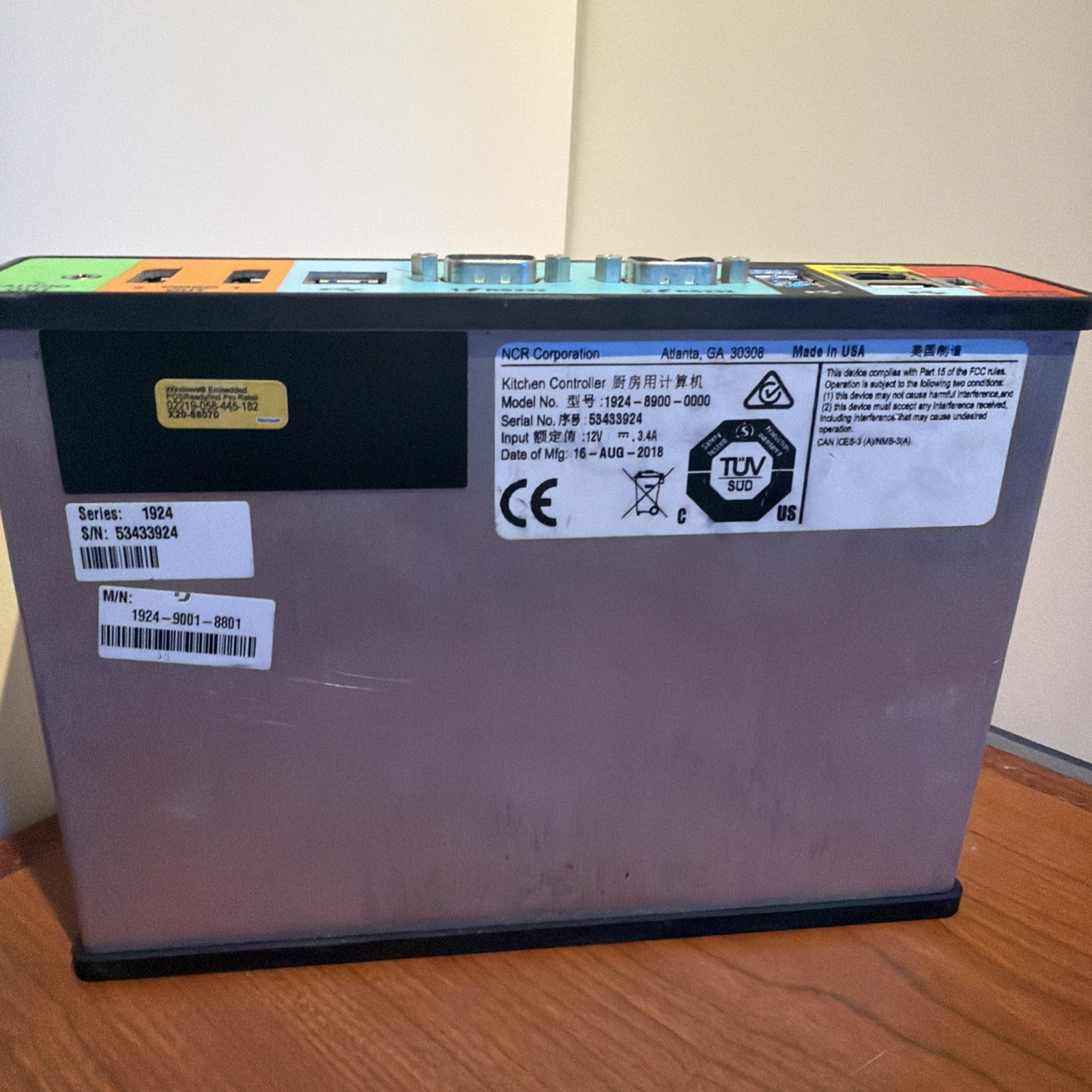 NCR KC4 Kitchen Controller (1924 Series) – Industrial Mini PC