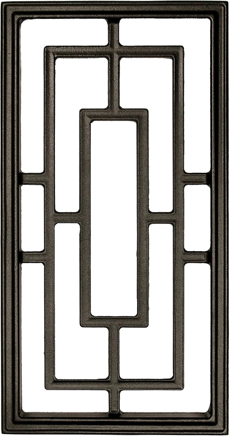Decorative Insert for Fencing Gates Home Garden – Rectangle 17″