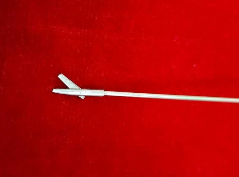 Hysteroscopy Semi Rigid Scissor 5fr 40cm Reusable Endoscopy Surgical Instruments