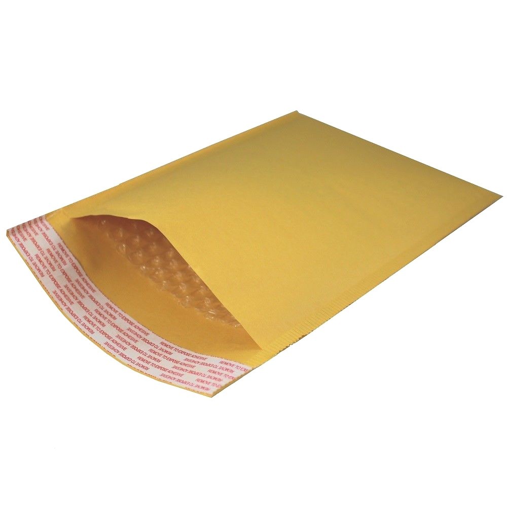 6.5″ x 9″ Kraft Bubble Mailers #0 Self Seal Padded Shipping Envelope 100 Pack