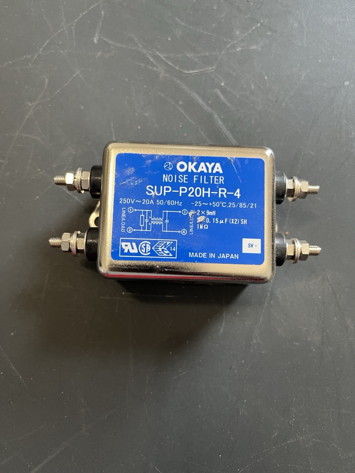 Okaya SUP-P20H-R-4 Noise Filter