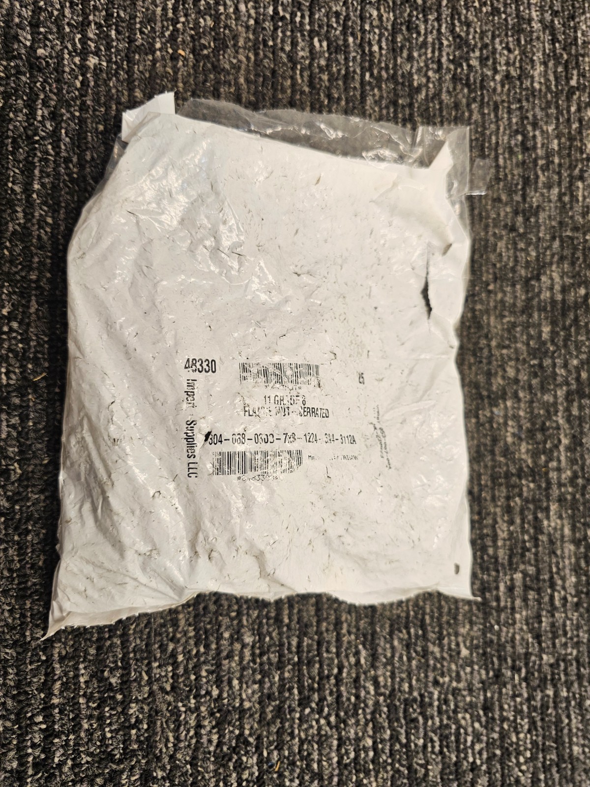 (QTY 25) Imperial 48330 Serrated Flange Nut 5/8″-11 Steel Phosphate & Oil Gr.8