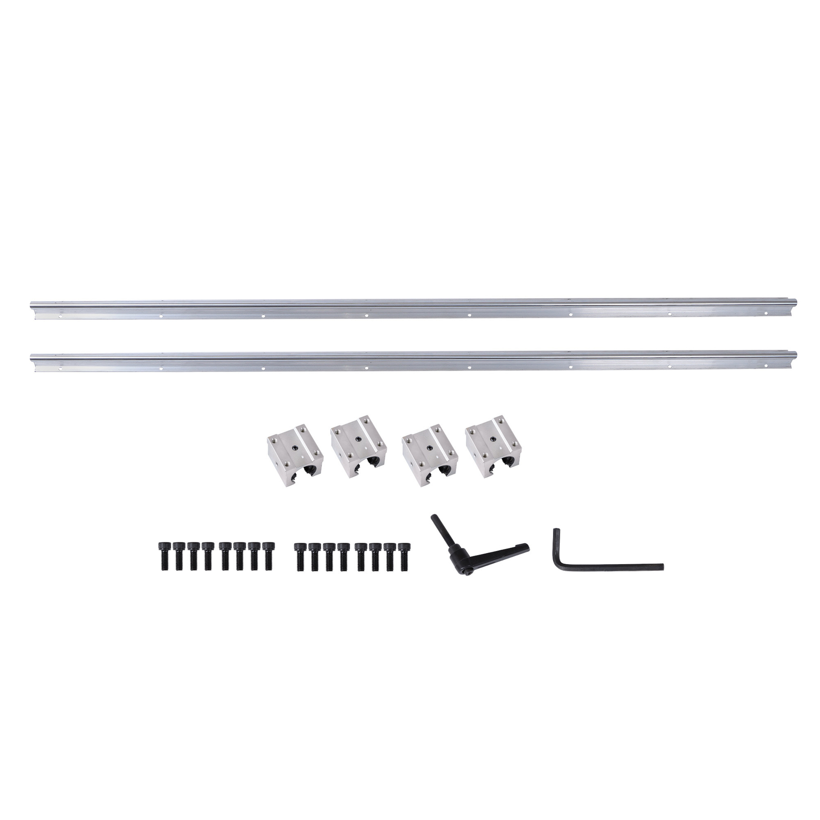 SBR16-1500mm Linear Rails +4 SBR16UU Blocks for CNC Router/Lathe