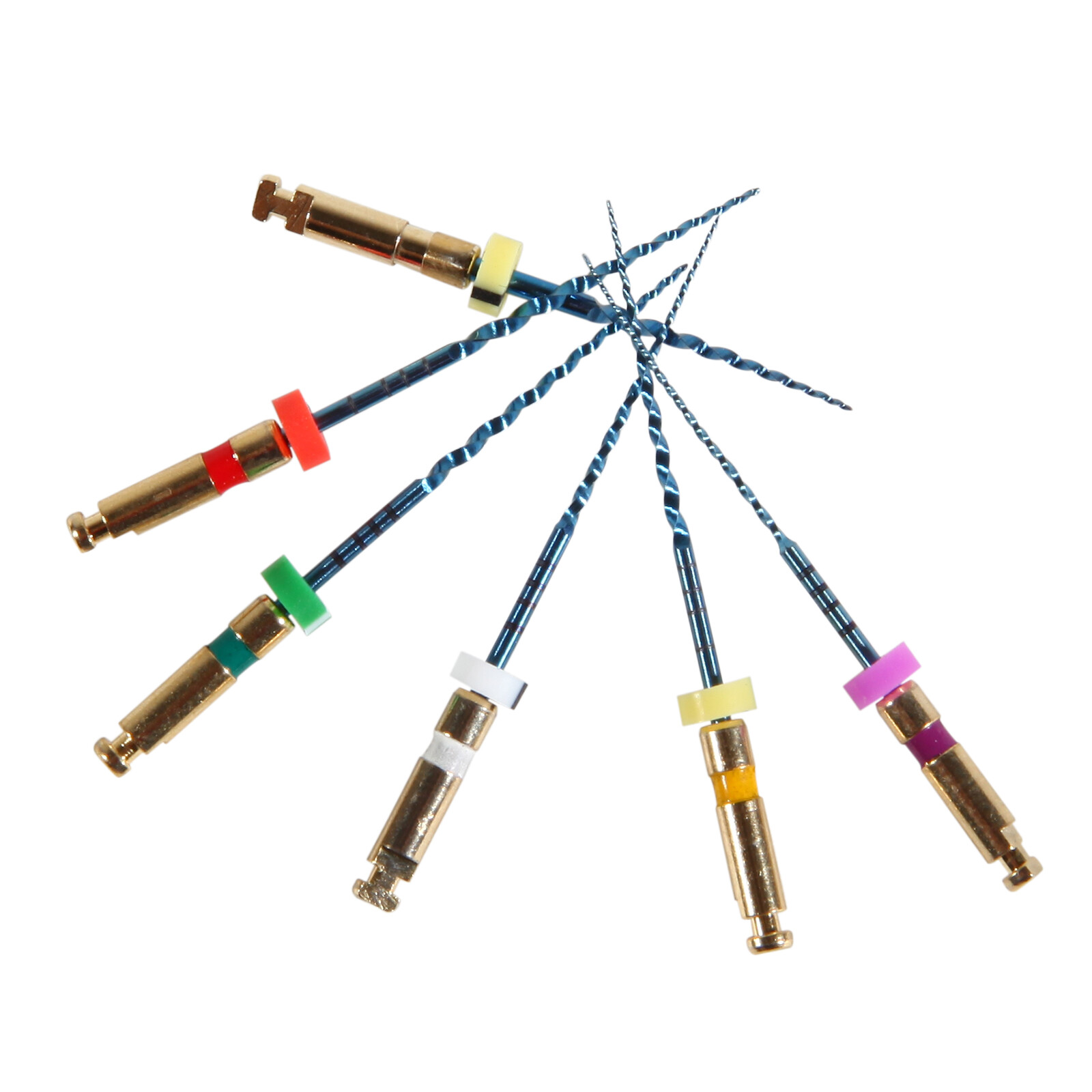 limas endodónticas de motor rotatorio Super NiTi sale 25mm CE FDA 6pcs
