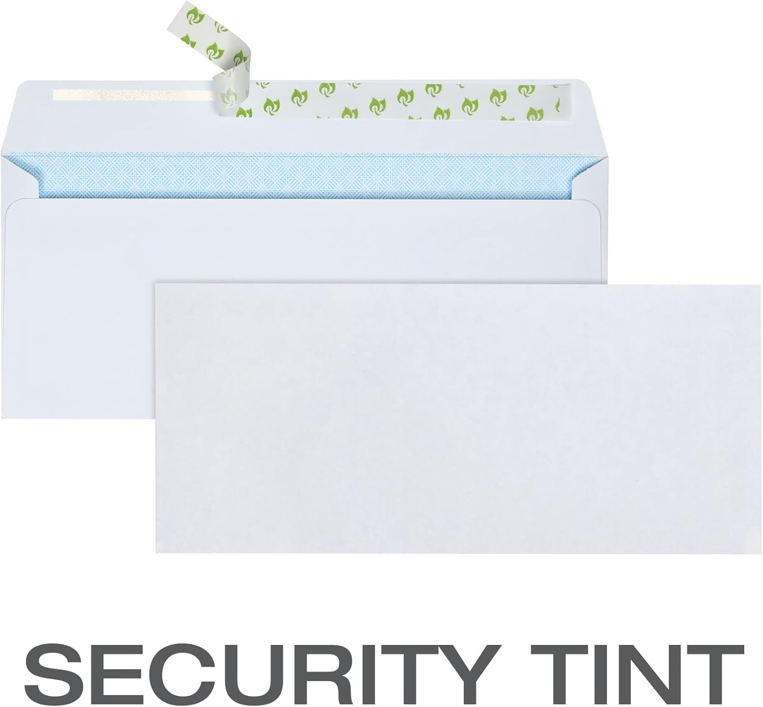 Quality Park #10 Security Envelopes, No Window, 4.125 x 9.5 inches, White