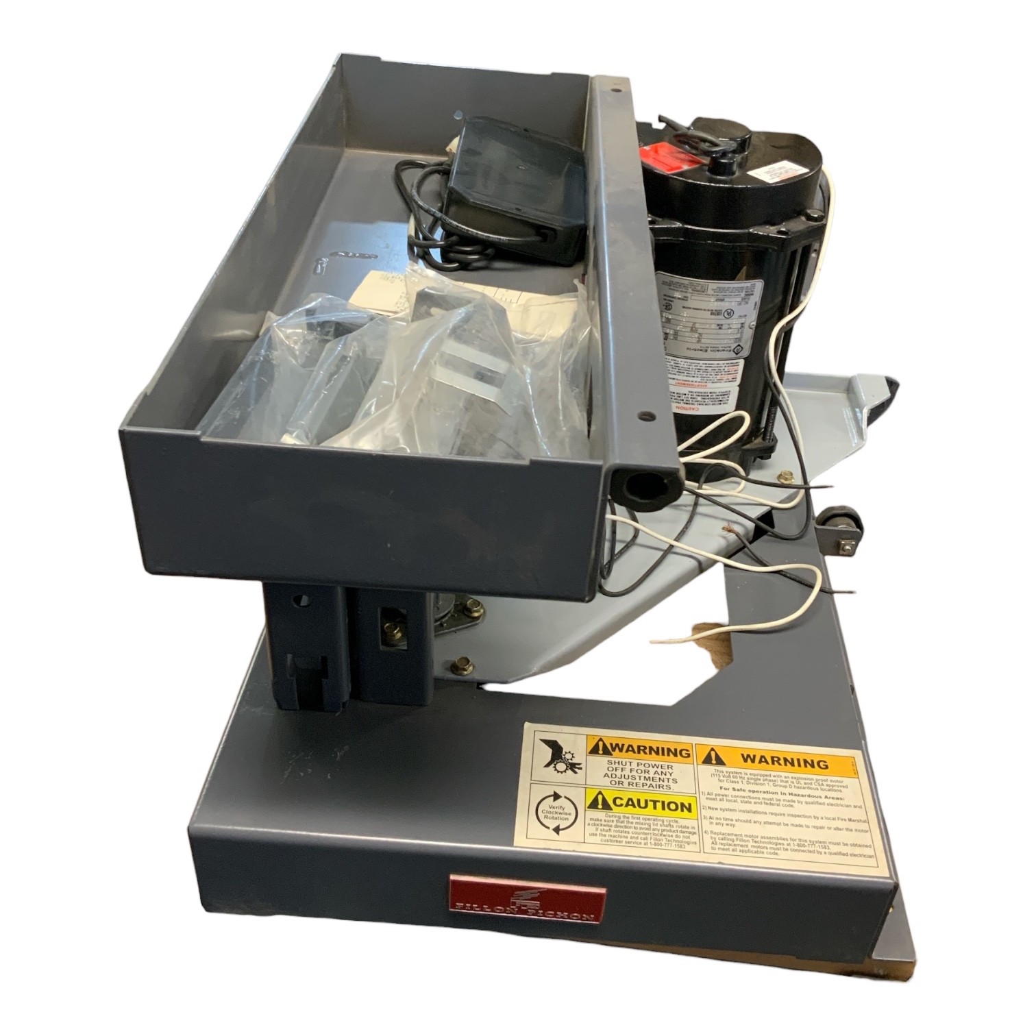 Franklin Electric 1121007462 3/4HP Explosion Proof Mixing Motor 115V 1725RPM