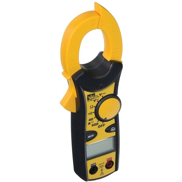 Ideal 61-744 Clamp Meter, Lcd, 600 A, 1.5 In (38 Mm) Jaw Capacity, Cat Iii 600V