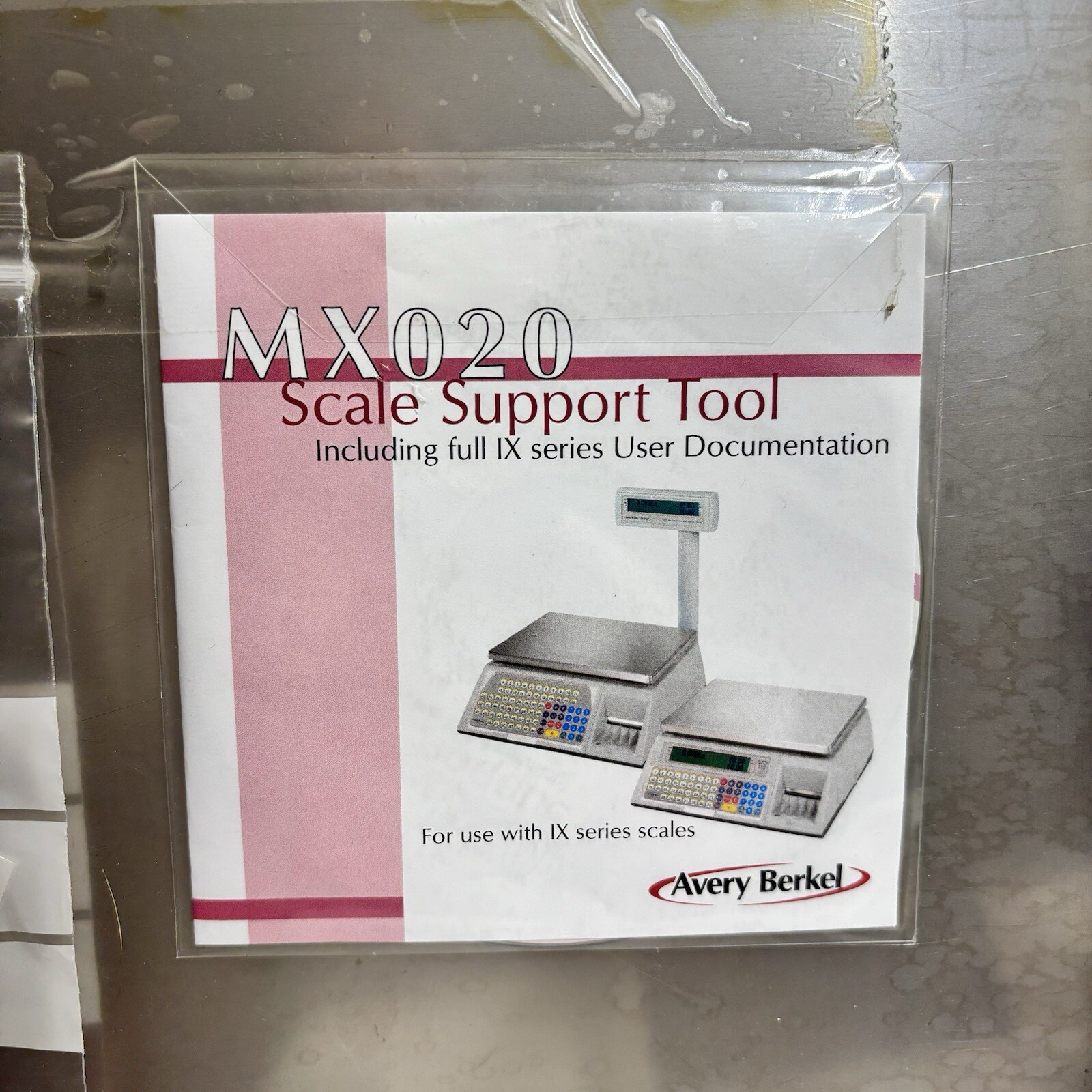 Avery Berkel / Weigh Tronix IX202 Retail POS Label Printing Scale