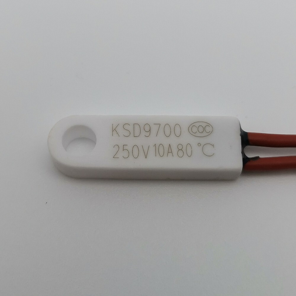 1pc 80°C / 176°F Degree Celsius N.C. 10A Ceramic Temperature Switch KSD9700 -O