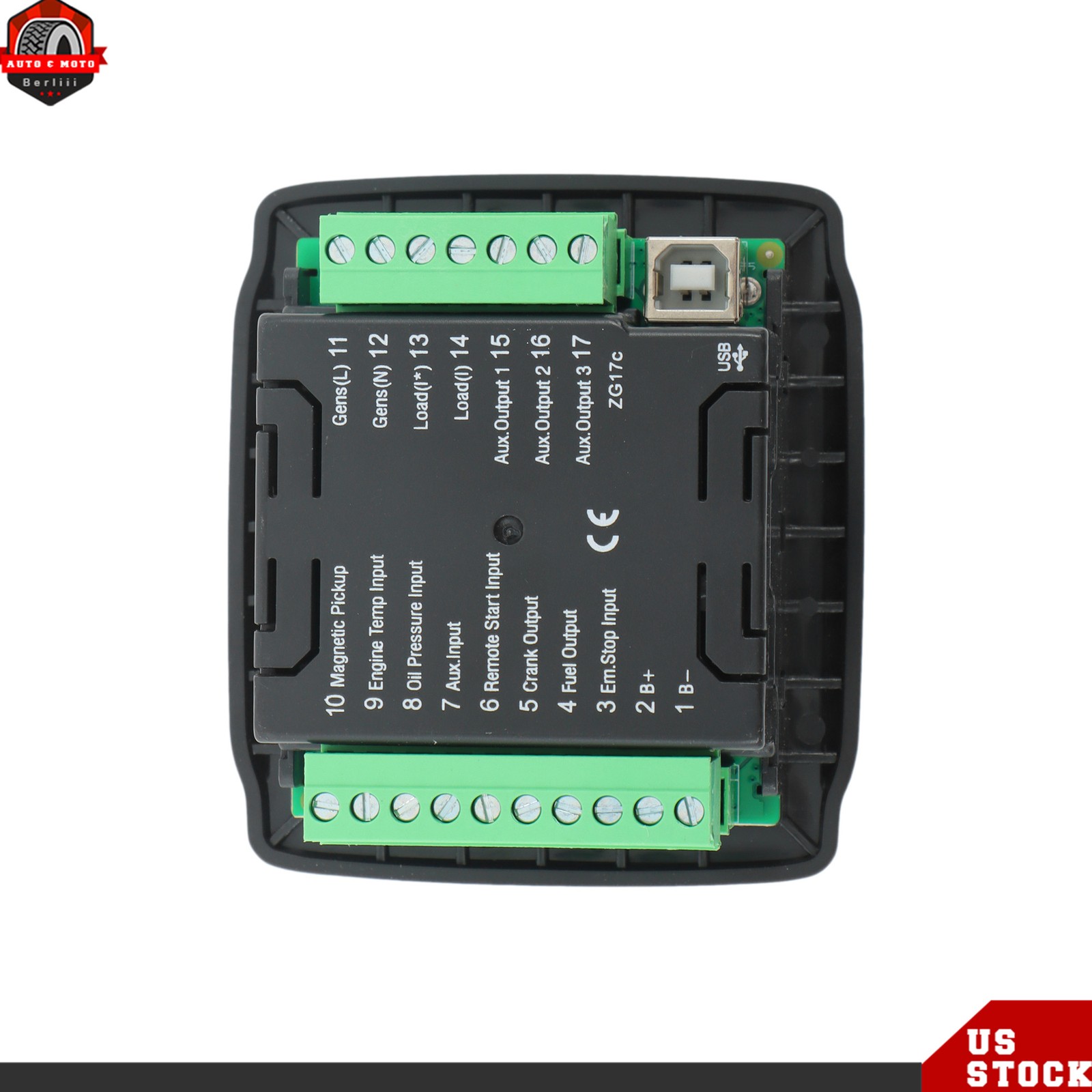 Generator Controller Auto Start Module HGM1790N 4 Stroke Engine For SmartGen