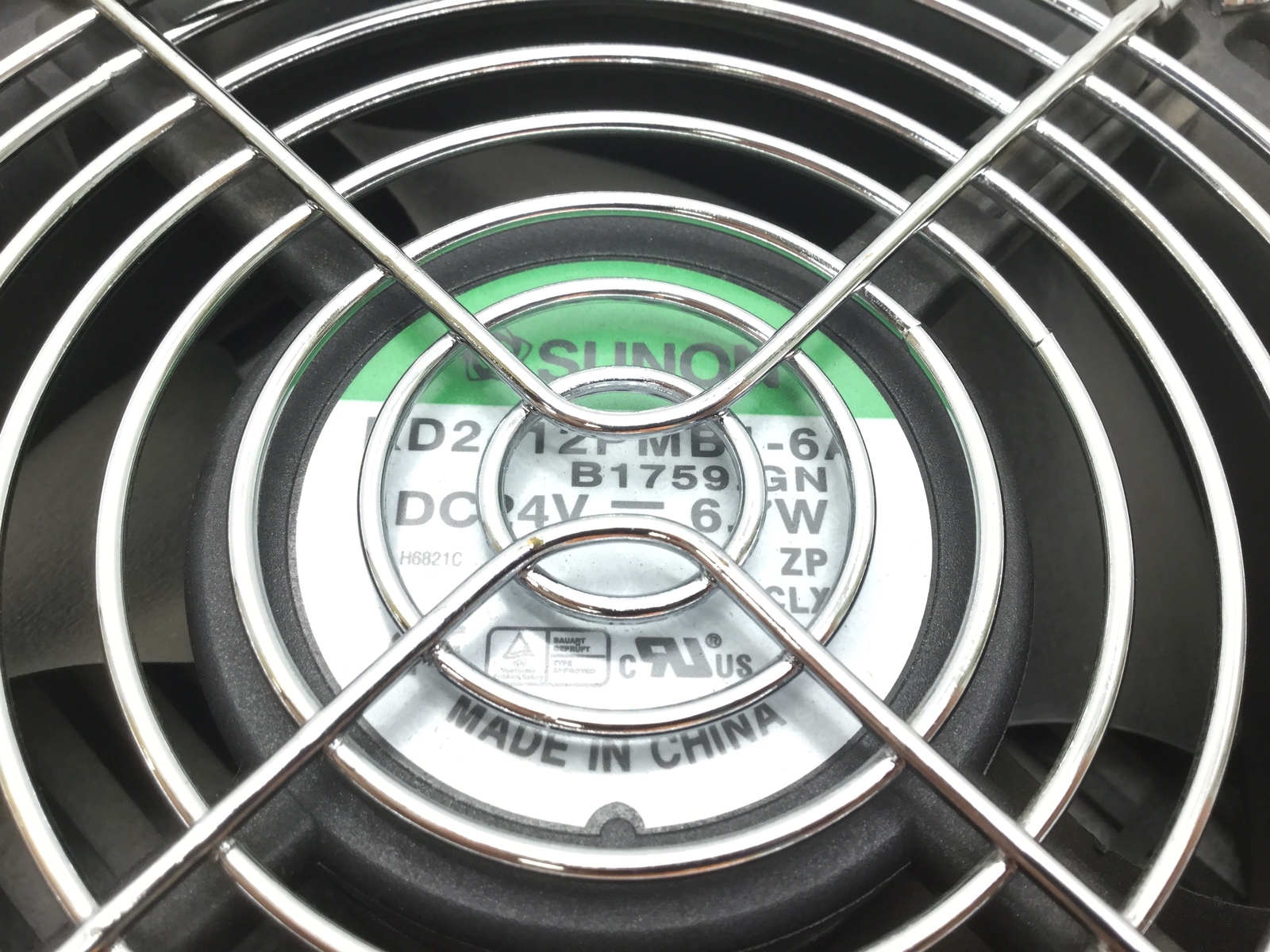 Lot of 2 Sunon KD2412PMB1-6A Fans 120 x 120 x 55 mm, Voltage: 34VDC 6.7W
