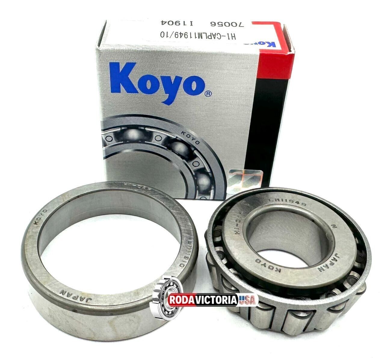 KOYO (JTEKT) LM11949 LM11910 TAPERED ROLLER BEARING 19.05×45.24×16.64 mm
