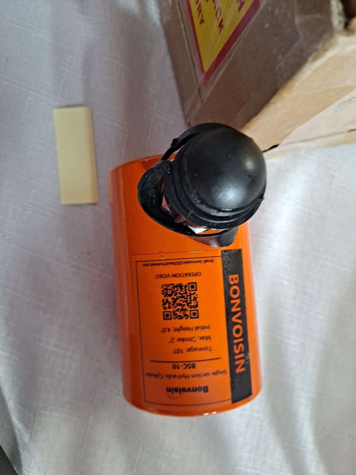 Bonvoisin Hydrauli Cylinder Jack And Hand Pump CP180