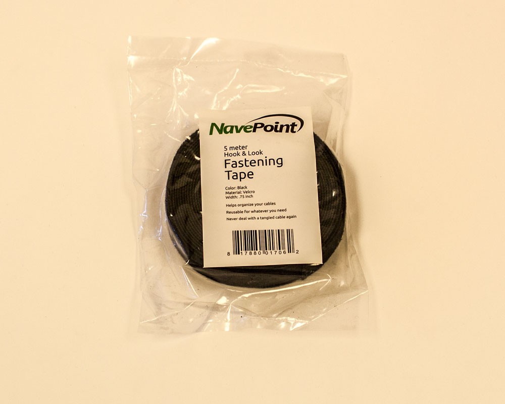 3/4″ Inch Roll Hook and Loop Reusable Cable Ties Straps 5M 15ft 2 Pack