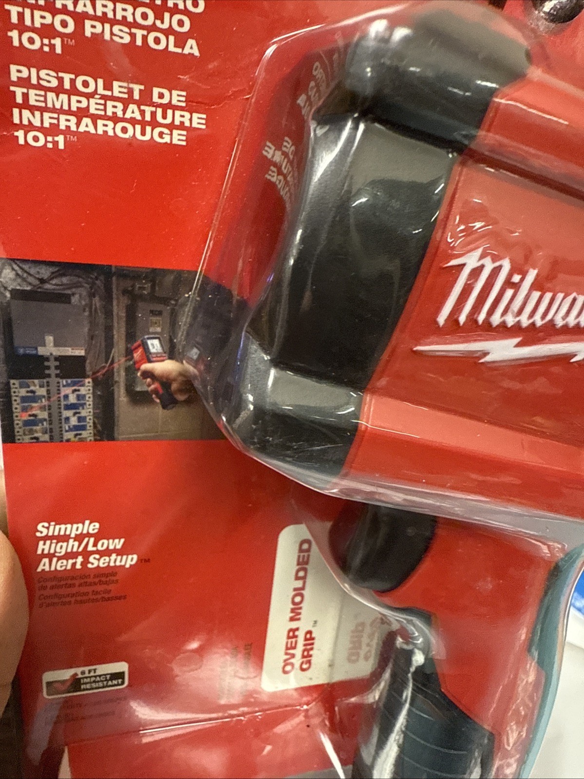 Milwaukee Laser Temperature Gun Infrared 10:1 Thermometer 2267-20E