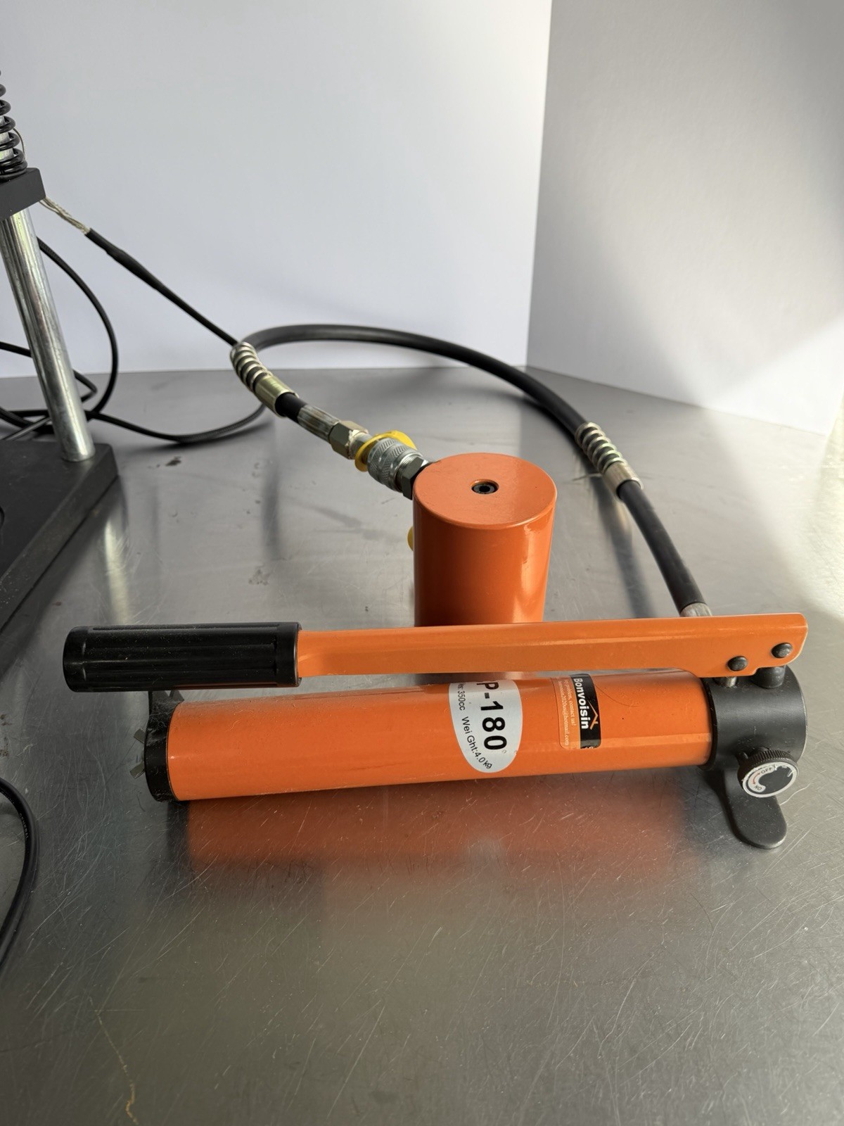 Lowtemp Hydraulic Heat Press P-180 Hand Pump Digital Display Manual