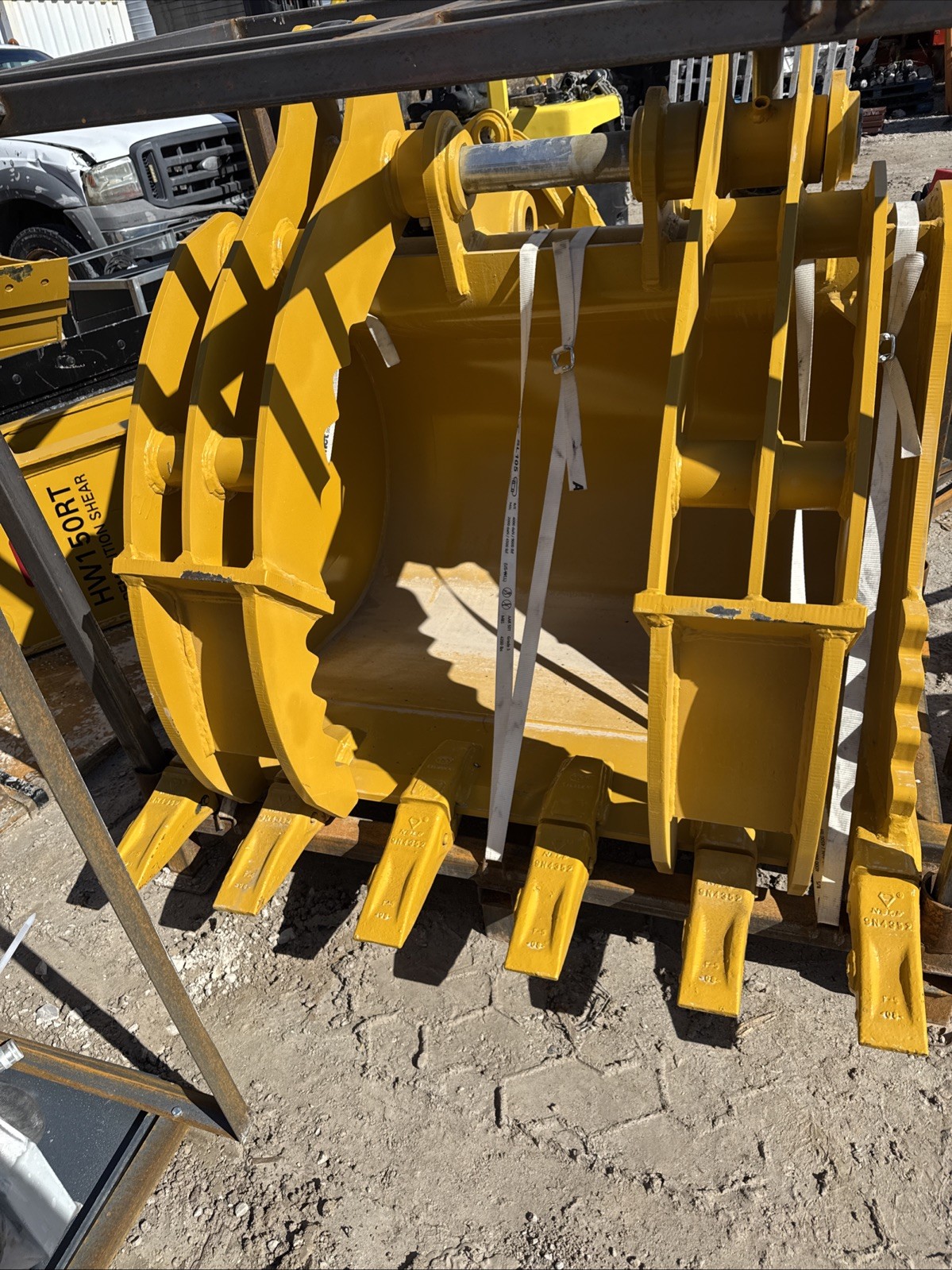 Cat 320 54 inch bucket 80 MM pin Excavator New Tooth Grapple Claw Clam
