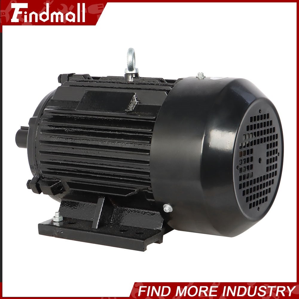 1800 RPM 5 HP Electric Motor 184T Frame TEFC 230/460V Severe Duty 3 Phase US