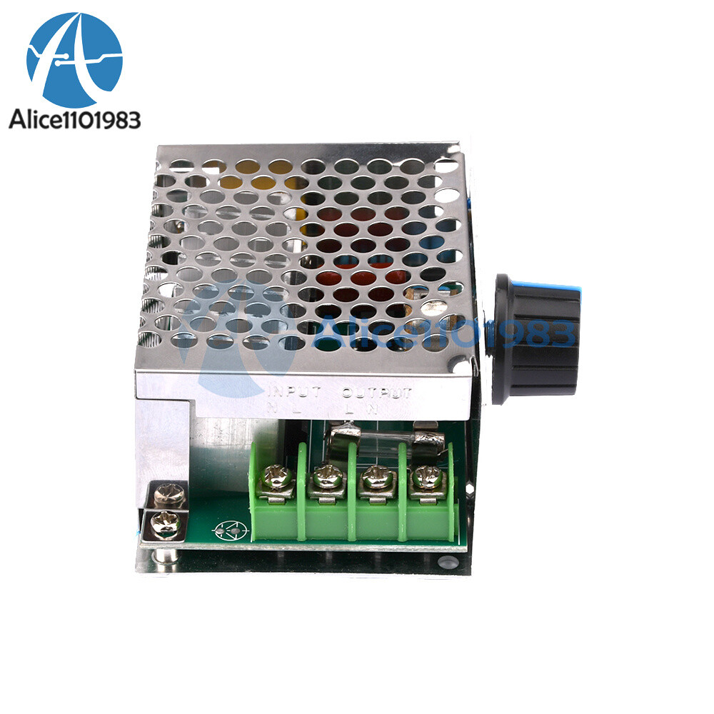 AC 220V to DC 10-210V 20A PWM Motor Speed Controller Governor Voltage Regulator