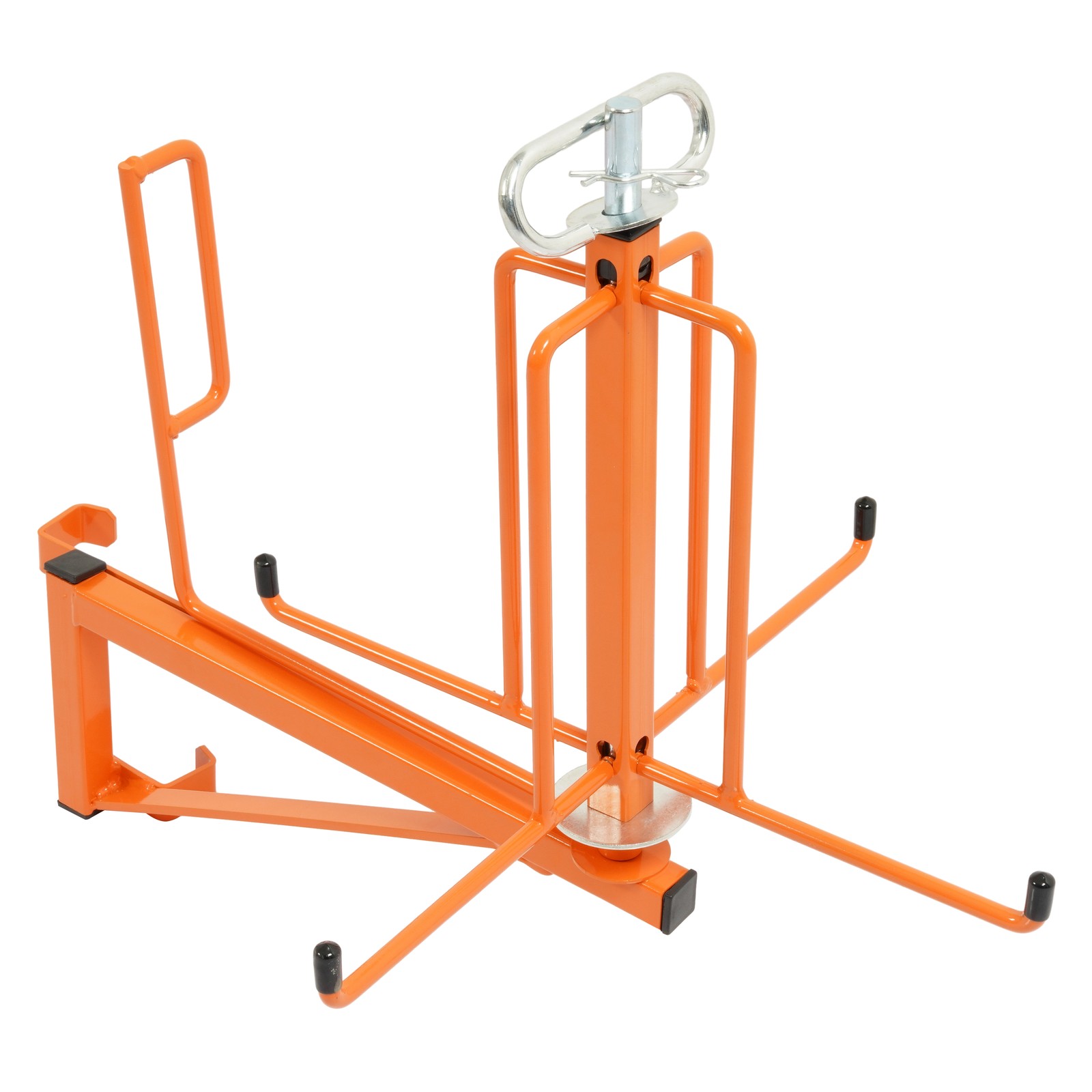 100LBS Cable Spool Dispenser Floor or Stud Mounted Steel Wire De-Reeler Reel MC