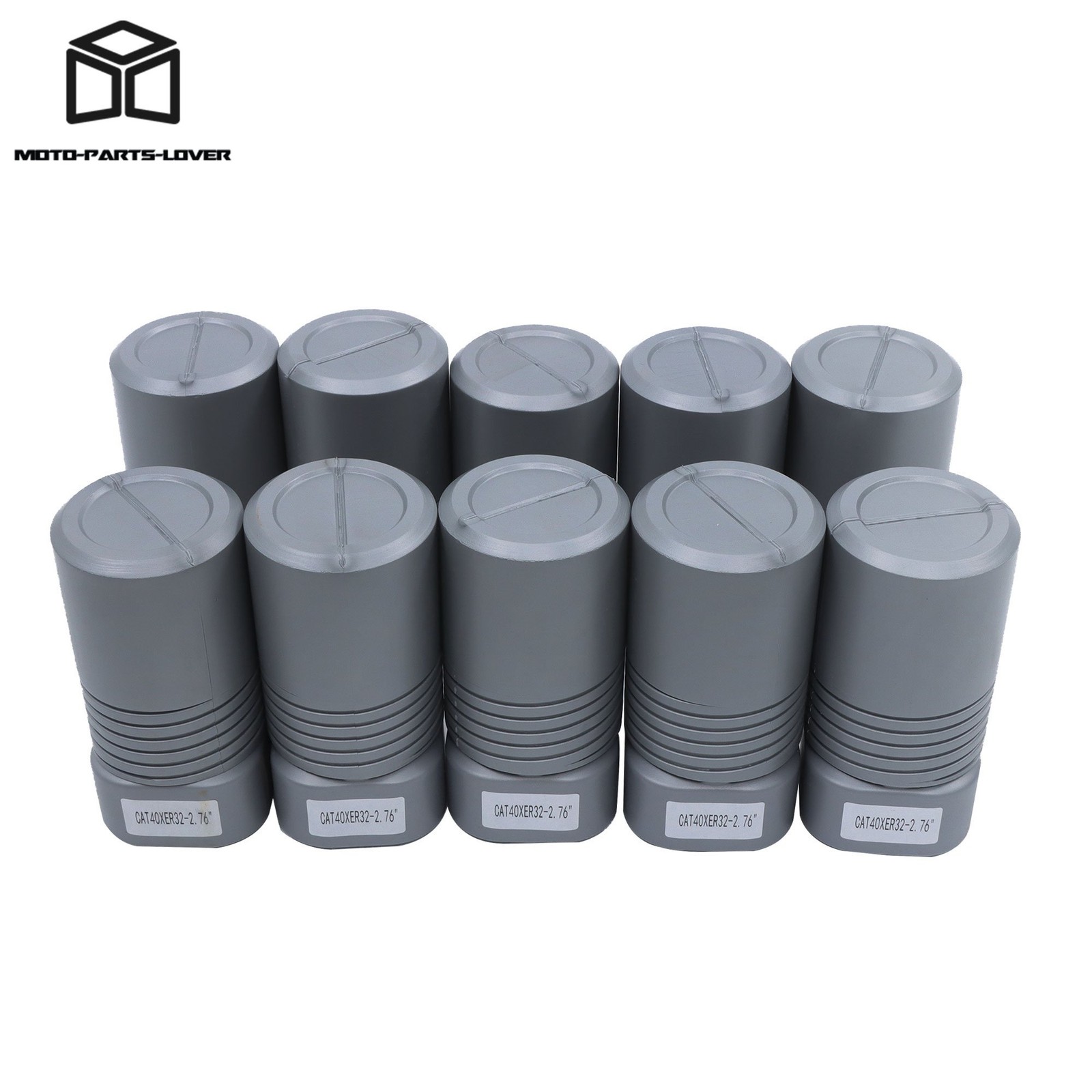 Precision CAT40 ER32 Chuck Set 10pcs 2.76″ 70mm CNC Mill Holder