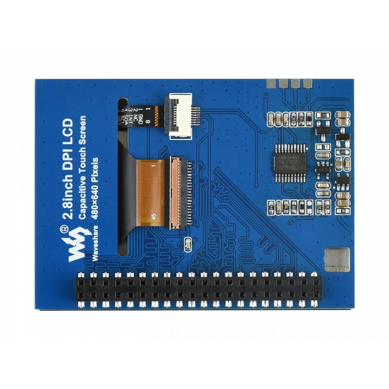 Waveshare 2.8inch Capacitive Touch Screen LCD For Raspberry Pi 480×640 DPI IPS