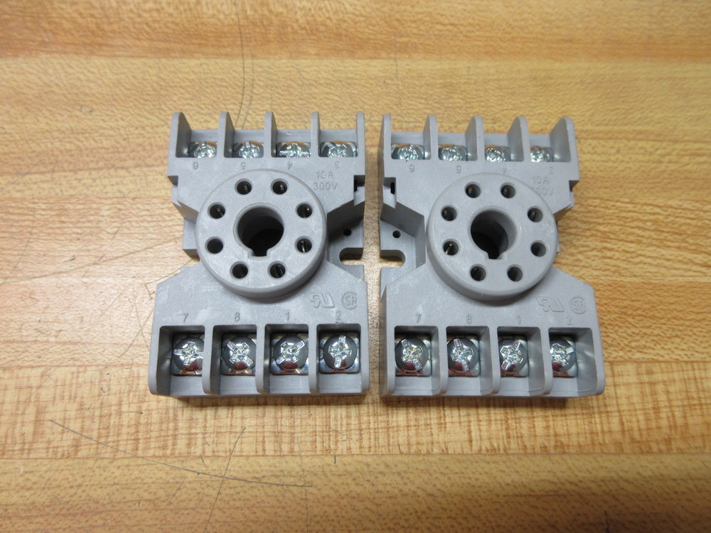 Potter & Brumfield 27E122 Relay Socket 8 Position (Pack of 2)