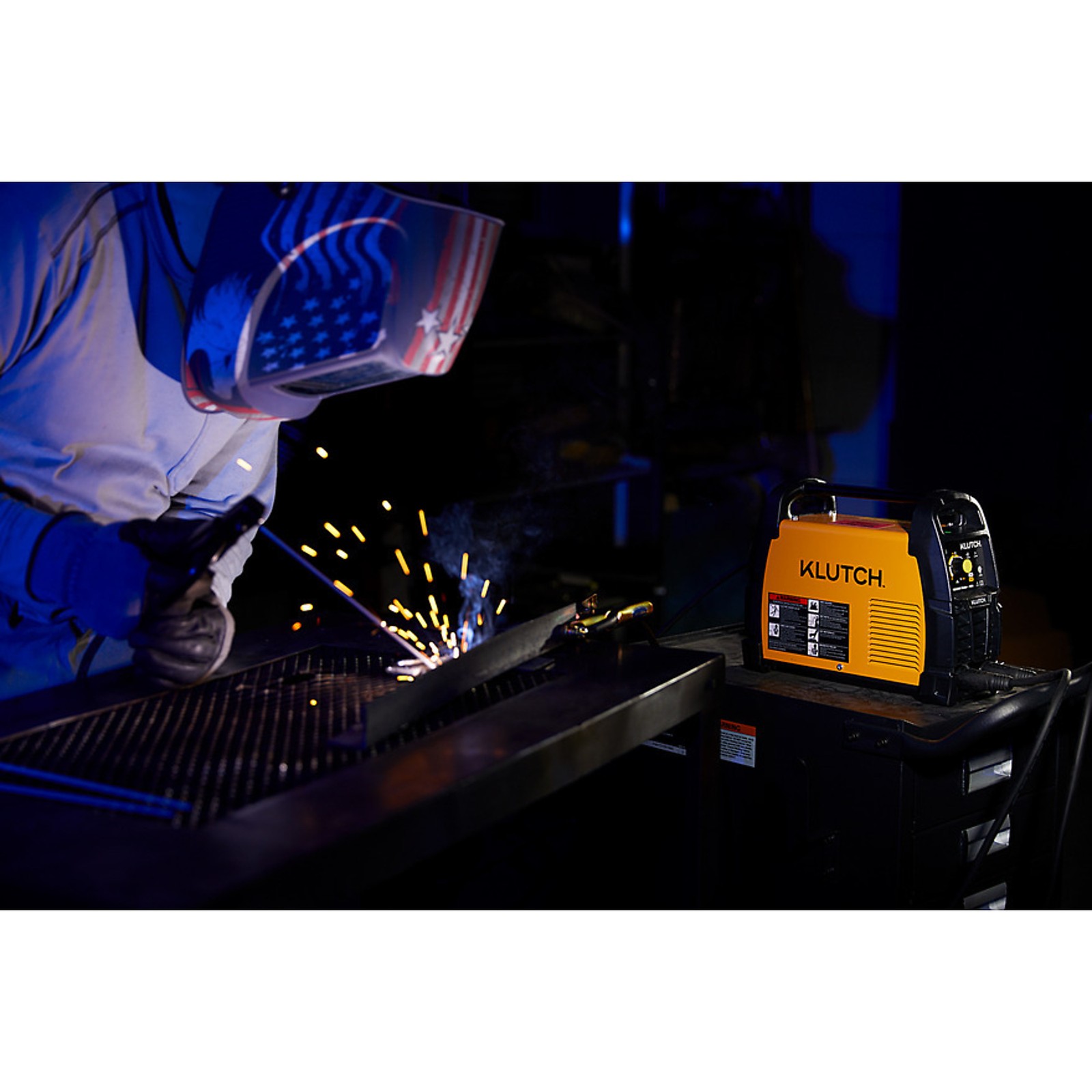 Klutch Dual-Voltage Stick Welder with Inverter Technology, 120/230 Volts, 160