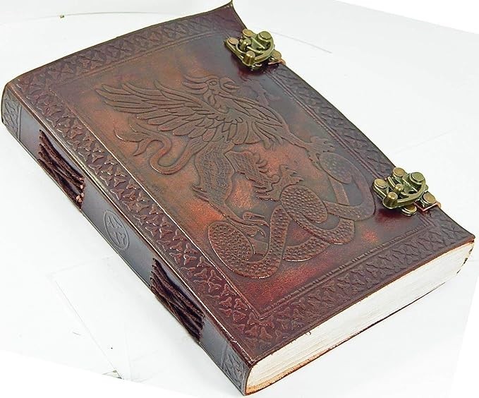 Leather Diary Combo Pack 2 Journals Handmade 6×8 200 Pages Unlined Set