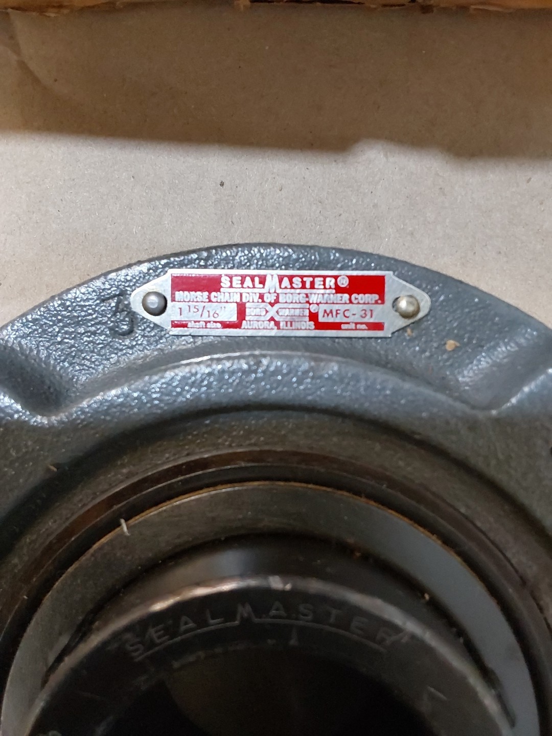 SealMaster MFC-31 Flange Block Bearing 1-15/16″ Bore 4-Bolt