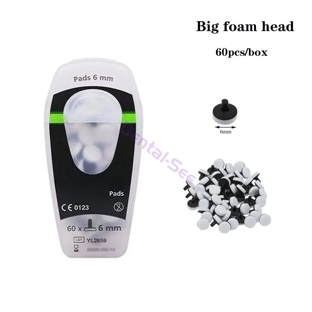 Dental Composite Resin Filling Spatula Handle OptraSculpt Foam Pads Kit Veneer