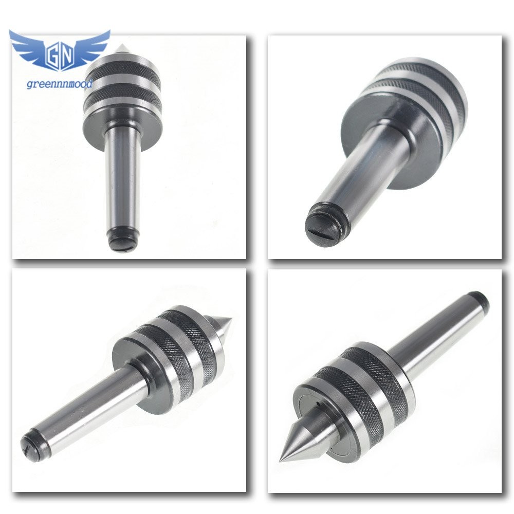 1Pc MT3 Live Center Morse Taper 3MT Triple Bearing For Lathe Medium Duty CNC