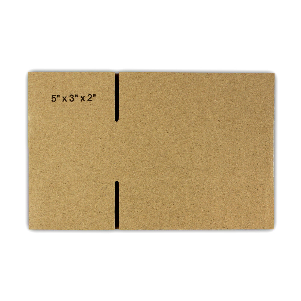 1-Box 5x3x2 «EcoSwift» Brand Cardboard Packing Mailing Shipping Corrugated
