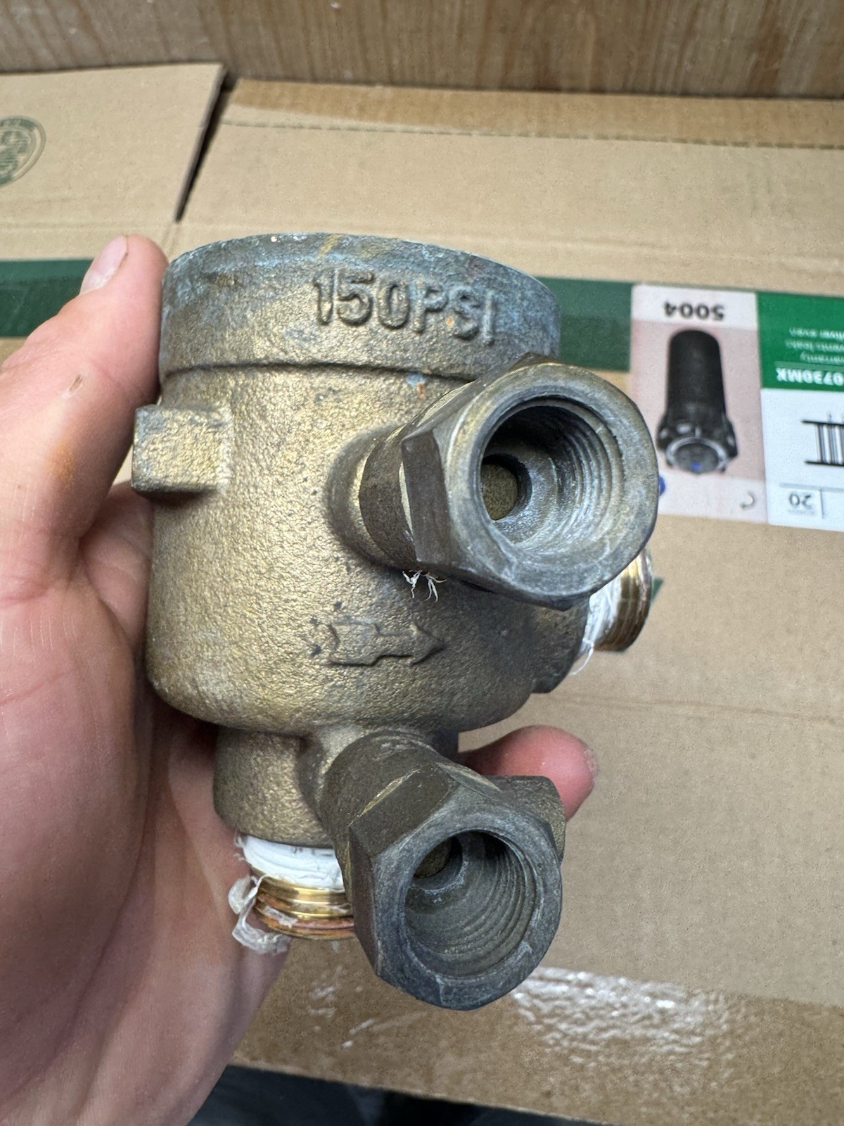 Zurn Wilkins Pressure Vacuum Breaker 720A 3/4″ 34-720A With Ports Top only.