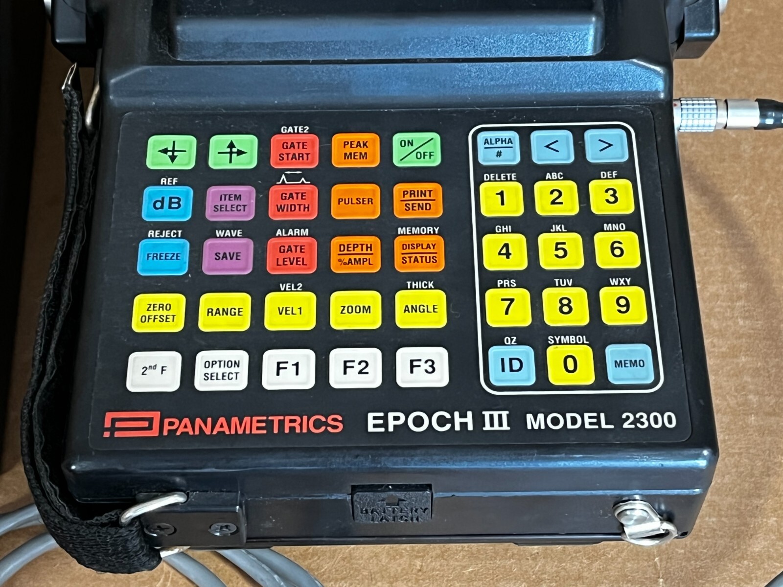Panametrics EPOCH III 2300 Ultrasonic Flaw Detector – Battery wont hold charge