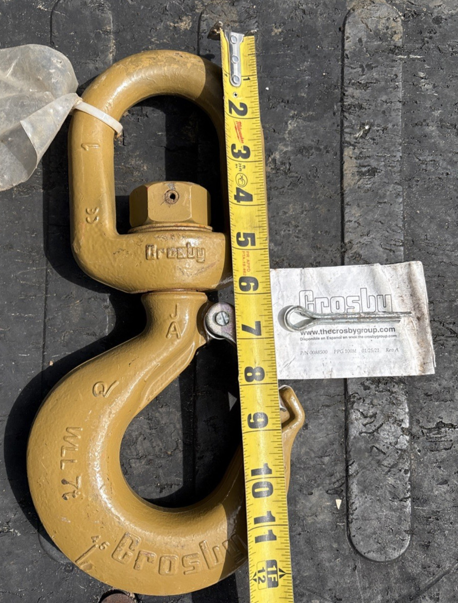 CROSBY 7-TON SWIVEL HOOK 0088500