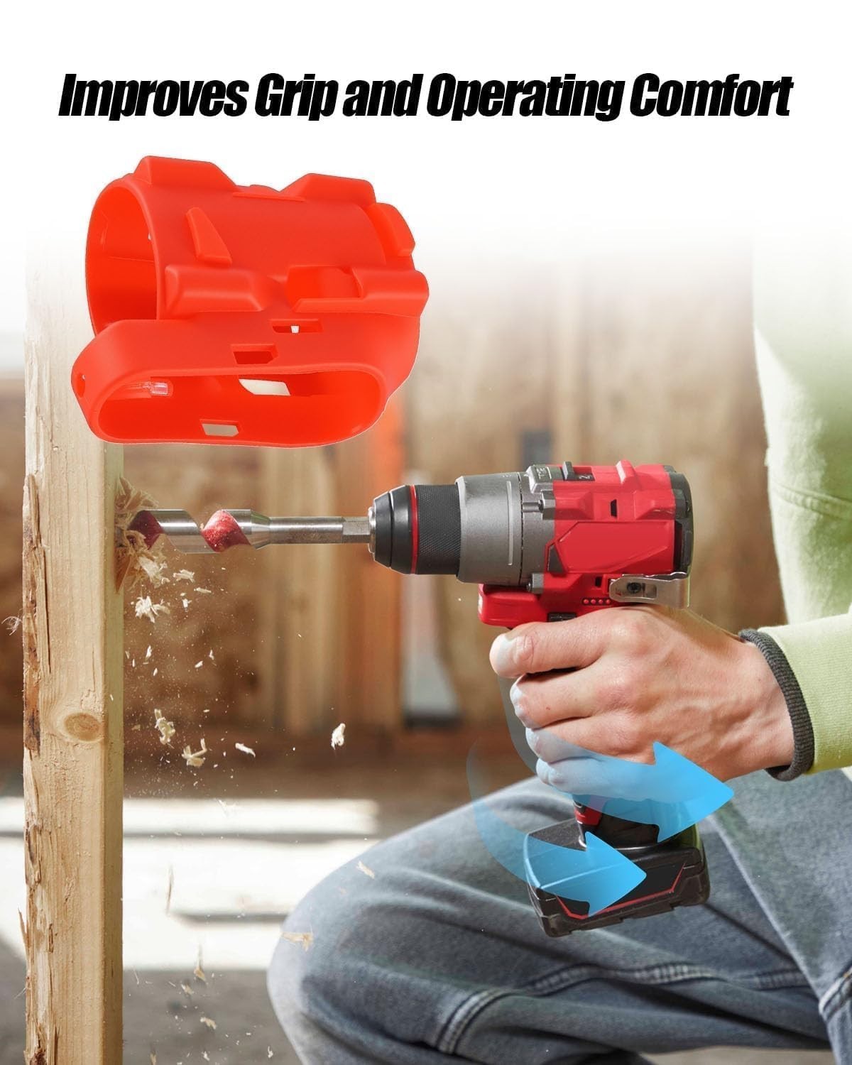 Protective Boot for 12V Hammer Drill Driver – Fits Milwaukee 3403-20, 3404-20, R