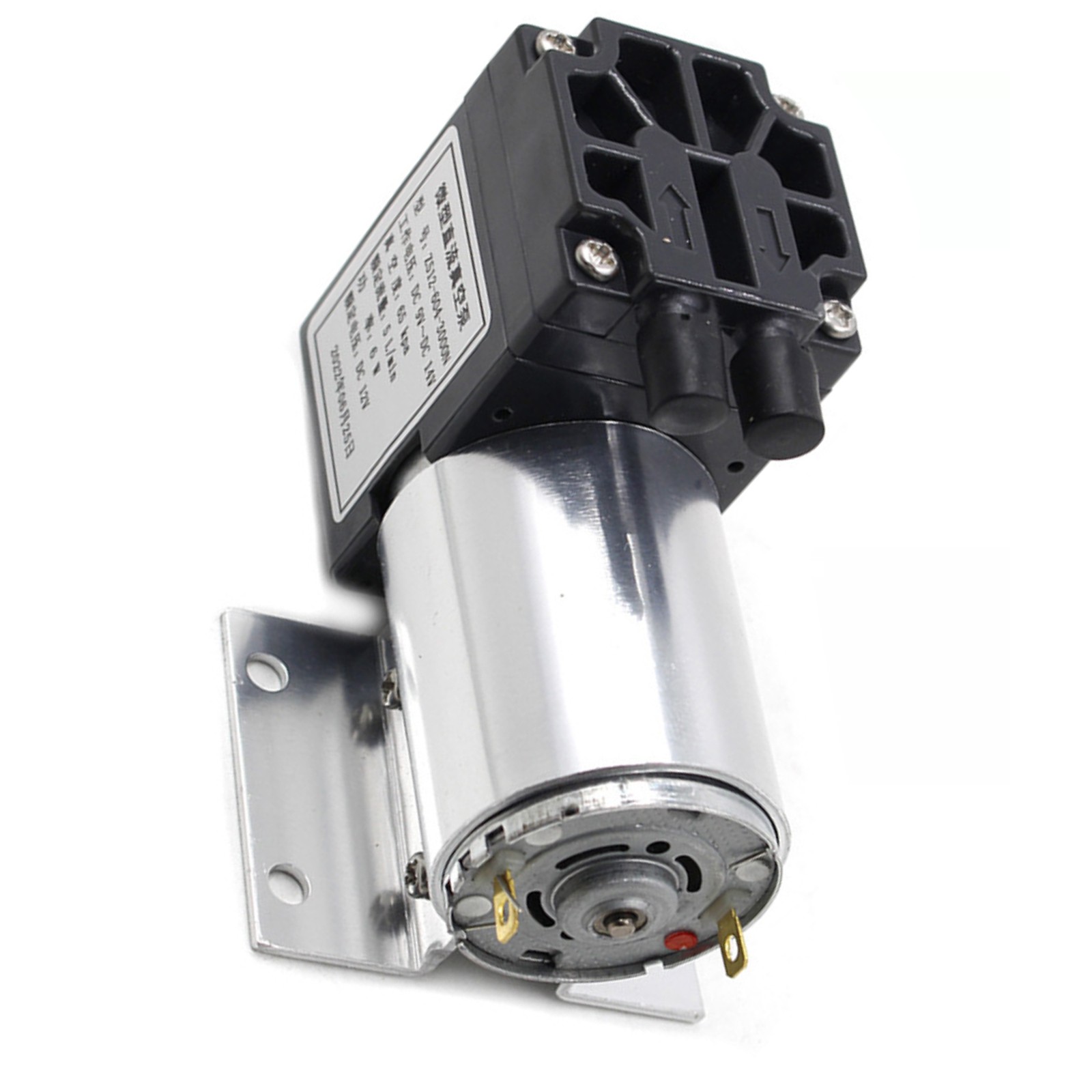 DC12V 65-120kpa Micro Vacuum Pump High Pressure Suction Diaphragm Pump Holder l