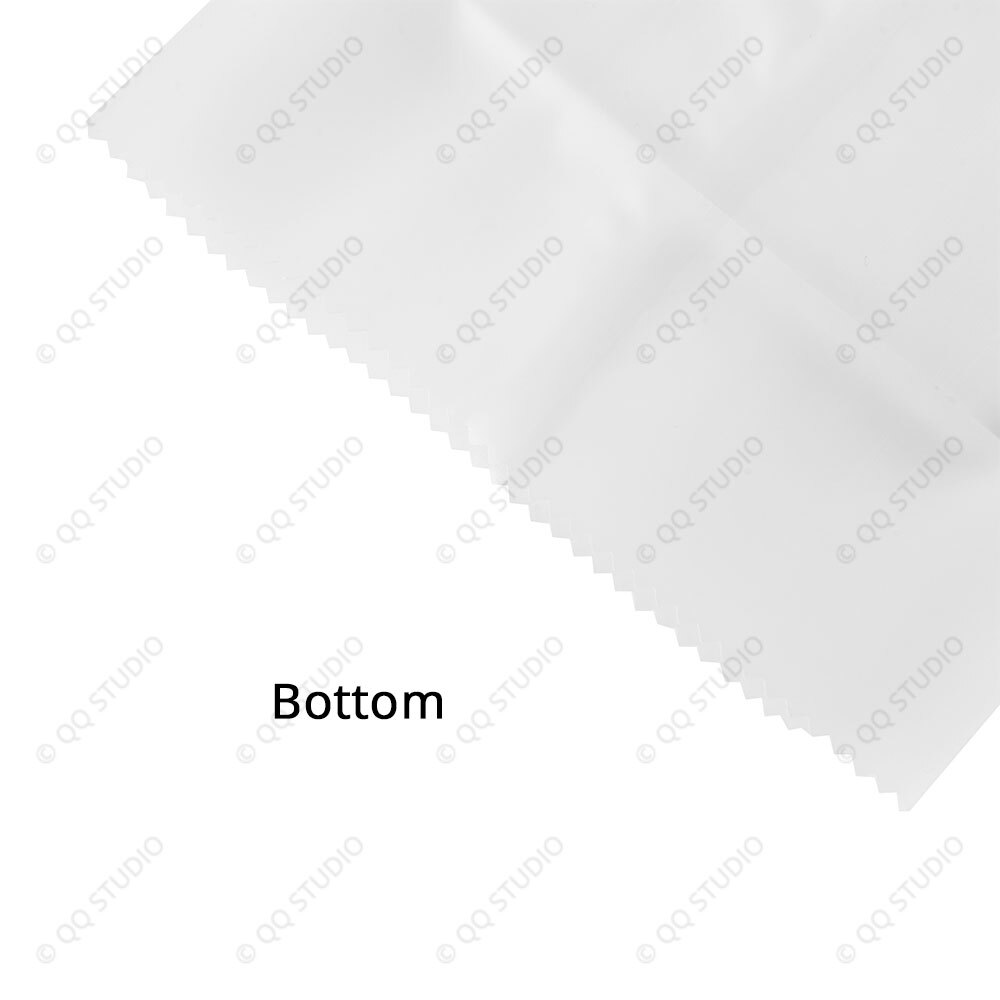 5.5×7.75in Matte Frosted Clear Mylar Back Central Seal Bag w/ Machine