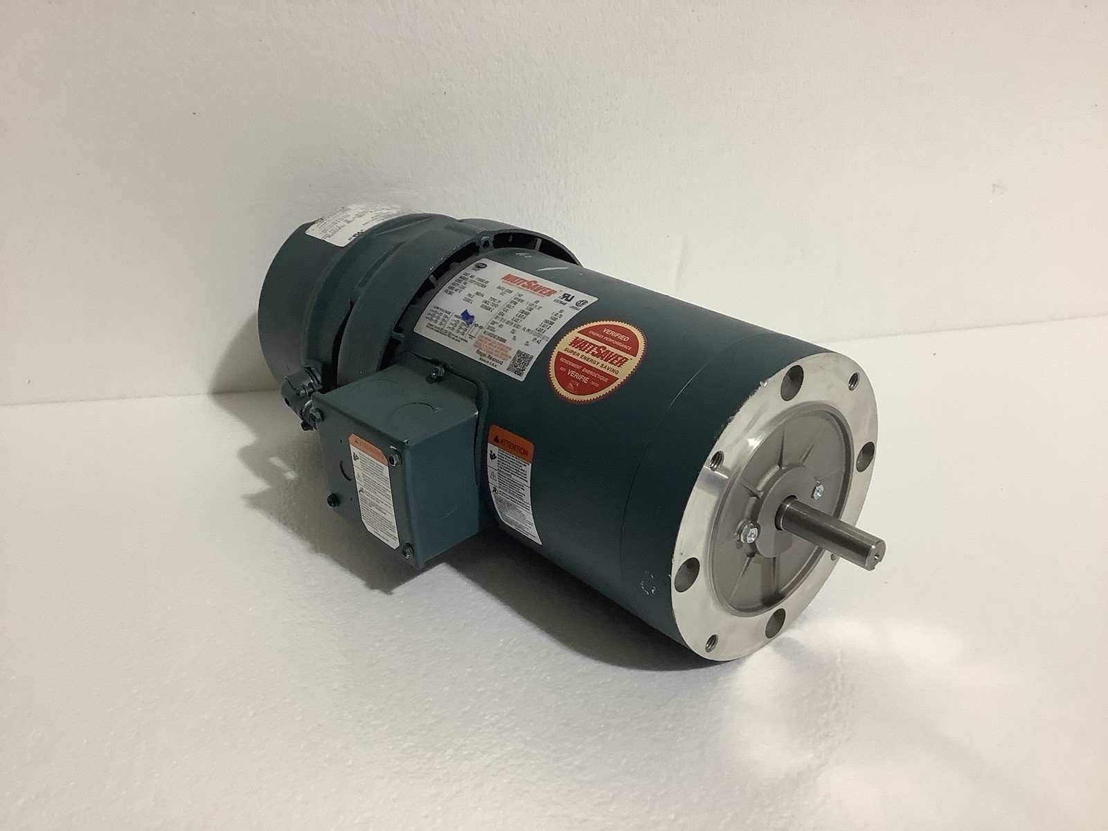 Leeson 119565.00 Wattsaver Brake Motor 1.5HP 1750RPM 56C TEFC 3PH C6T17FC250A