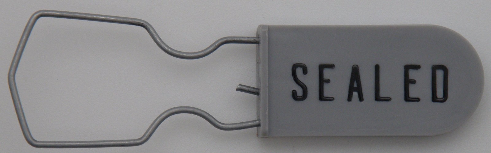 Electric Meter Security Seal Wire Padlock Grey Pack of 10