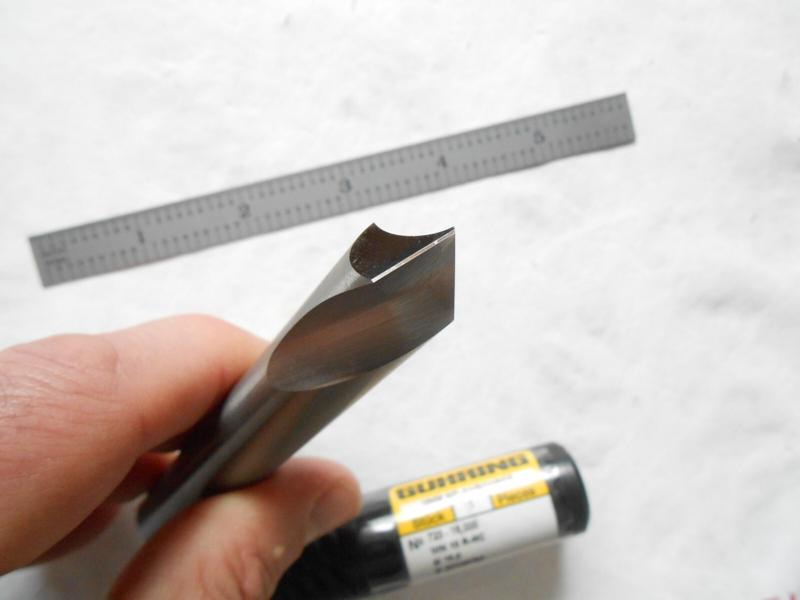 NEW GUHRING SOLID CARBIDE SPOTTING DRILL 16MM DIA. X 37.5MM FL X 115MM L X 90DEG