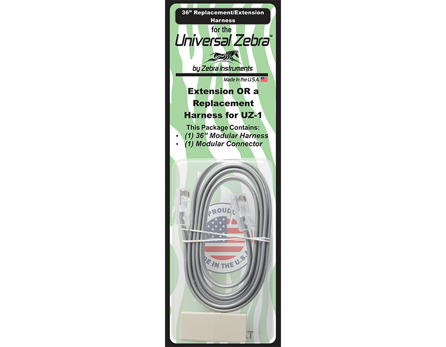 UZEXT Extension or Replacement 24 Main Harness for the UZ-1 Zebra System (FCCP)