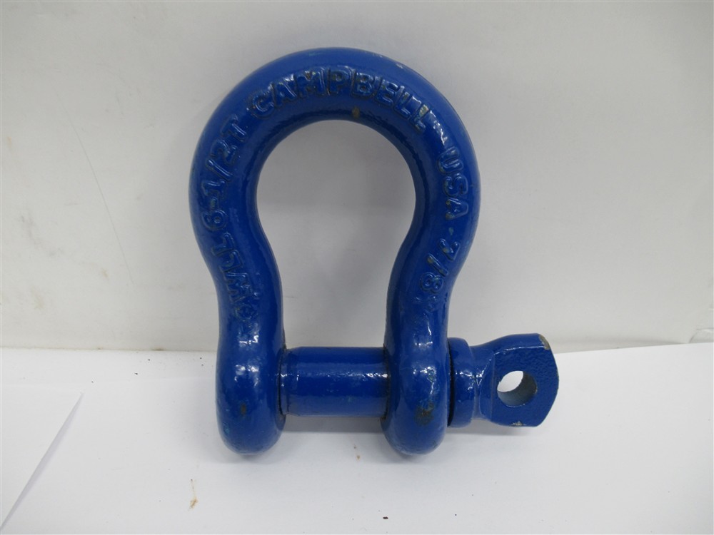 Campbell 5411405 , 7/8″ Screw Pin Anchor Shackle, WLL 6-1/2 ton